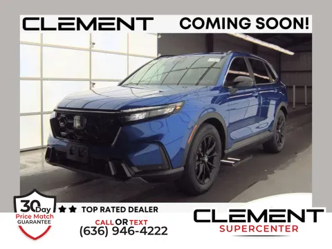 Blue 2024 Honda CR-V Hybrid Sport-L for sale in Saint Charles, MO