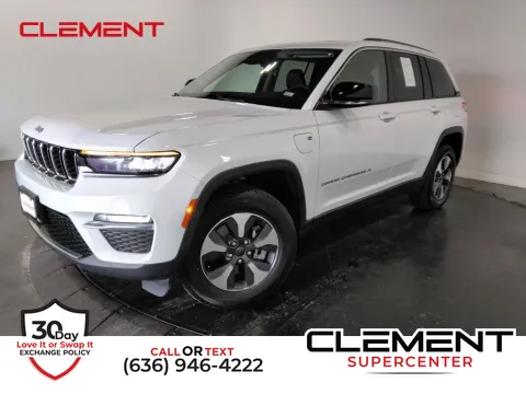 White 2022 Jeep Grand Cherokee 4xe for sale in Saint Charles, MO