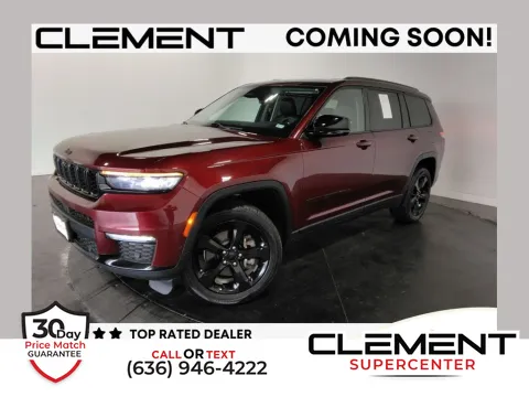 Red 2022 Jeep Grand Cherokee L Limited for sale in Saint Charles, MO