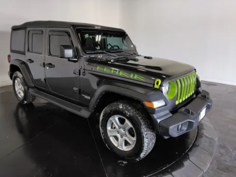 Another view of 2021 Jeep Wrangler Unlimited Sport S for sale in Saint Charles, MO at Clement Supercenter