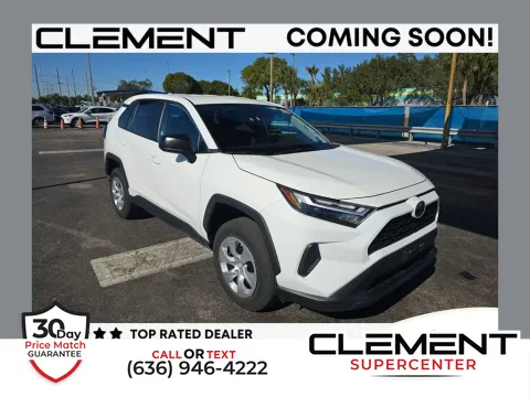 White 2024 Toyota RAV4 LE for sale in Saint Charles, MO