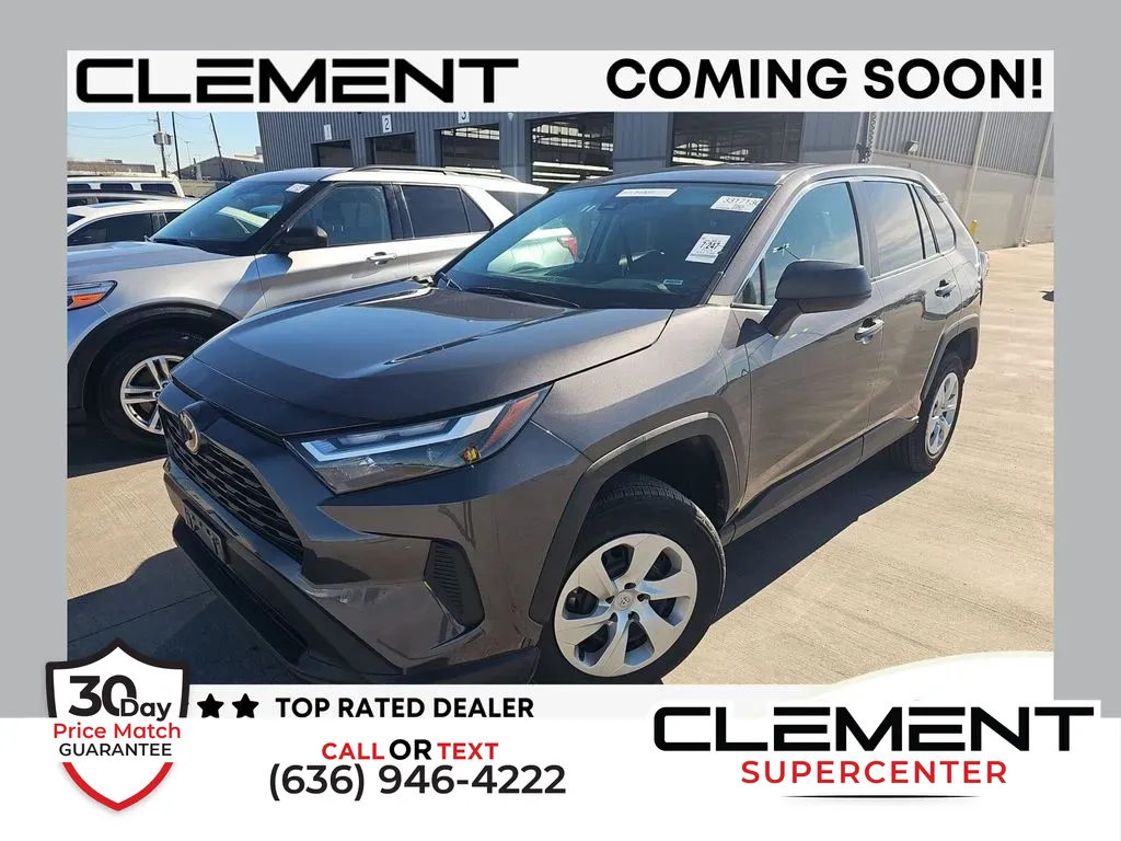 Gray 2024 Toyota RAV4 LE for sale in Saint Charles, MO