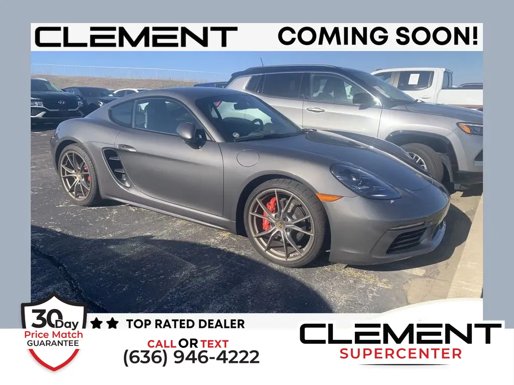 Gray 2022 Porsche 718 Cayman S for sale in Saint Charles, MO