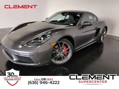 Gray 2022 Porsche 718 Cayman S for sale in Saint Charles, MO
