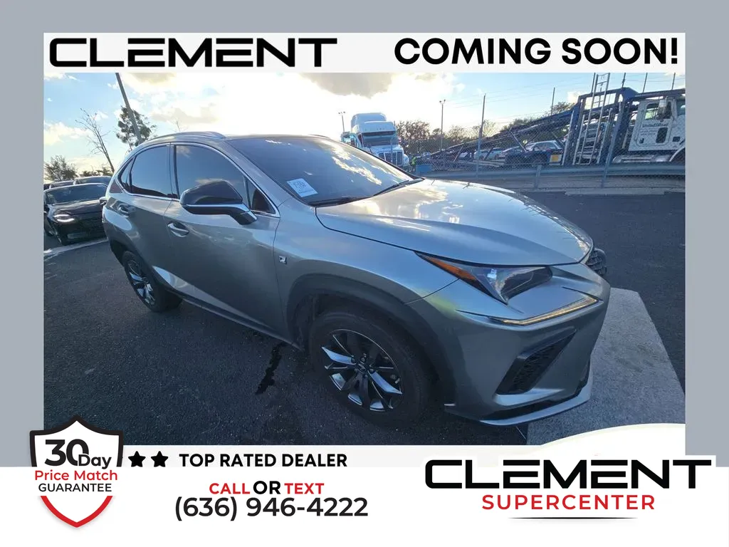 Silver 2021 Lexus NX 300 F Sport for sale in Saint Charles, MO