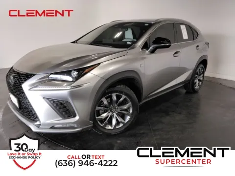 Silver 2021 Lexus NX 300 F Sport for sale in Saint Charles, MO