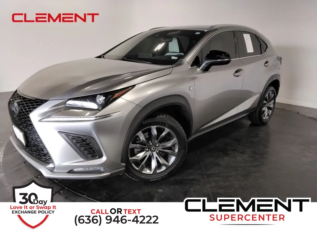 Silver 2021 Lexus NX 300 F Sport for sale in Saint Charles, MO