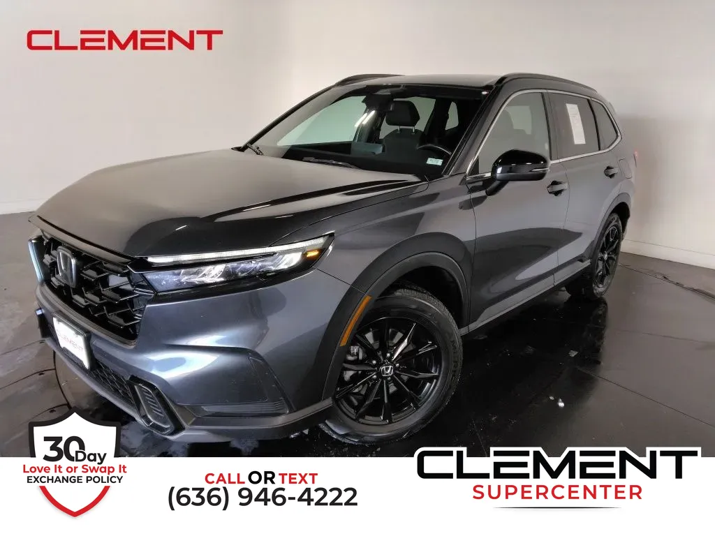 Blue 2024 Honda CR-V Hybrid Sport for sale in Saint Charles, MO