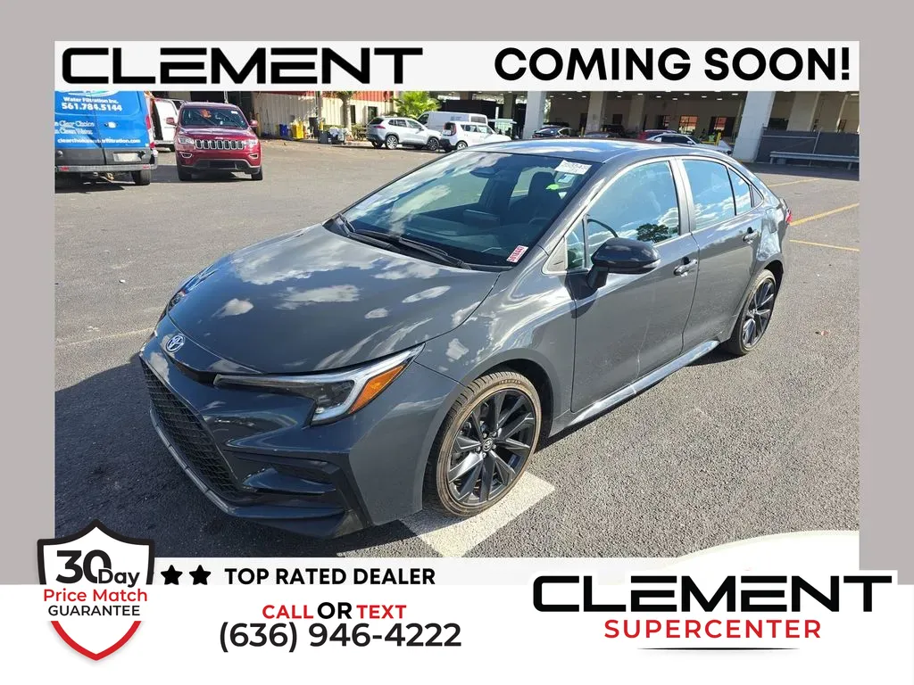 Black 2024 Toyota Corolla SE for sale in Saint Charles, MO