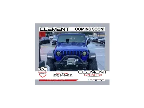 Blue 2018 Jeep Wrangler Unlimited Sport for sale in Saint Charles, MO