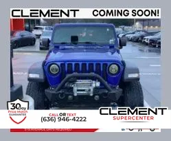 Blue 2018 Jeep Wrangler Unlimited Sport for sale in Saint Charles, MO