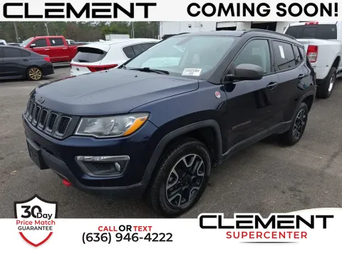 Blue 2019 Jeep Compass Trailhawk for sale in Saint Charles, MO