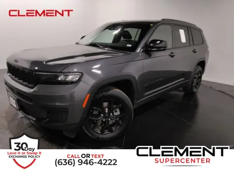 Gray 2024 Jeep Grand Cherokee L Altitude for sale in Saint Charles, MO