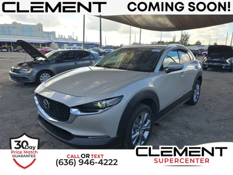 White 2024 Mazda CX-30 2.5 S Premium Package for sale in Saint Charles, MO