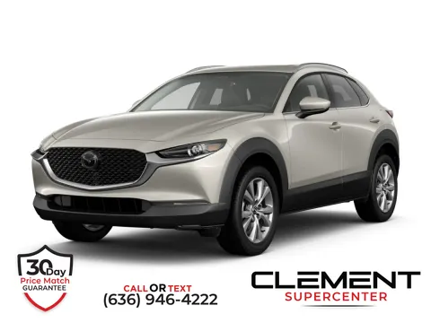 White 2024 Mazda CX-30 2.5 S Premium Package for sale in Saint Charles, MO