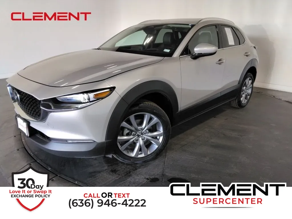 White 2024 Mazda CX-30 2.5 S Premium Package for sale in Saint Charles, MO