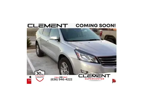 Silver 2016 Chevrolet Traverse 2LT for sale in Saint Charles, MO