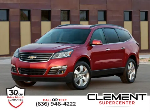 Silver 2016 Chevrolet Traverse 2LT for sale in Saint Charles, MO