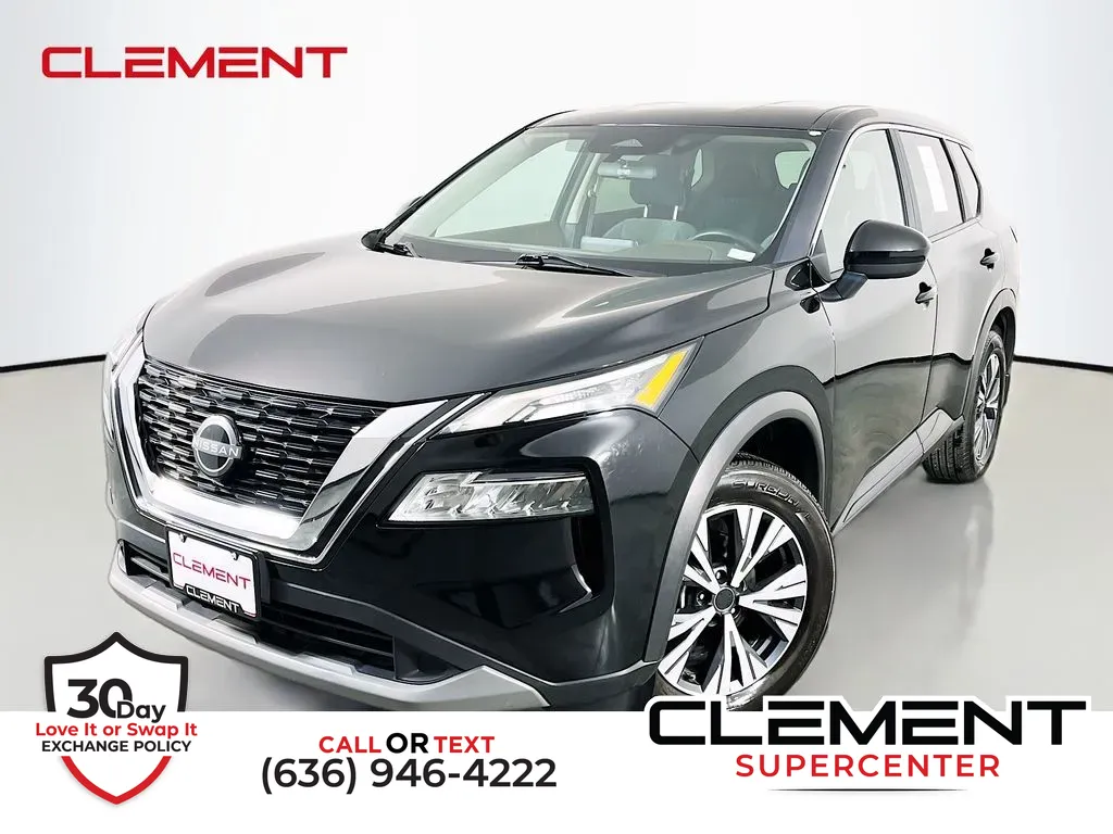 Black 2023 Nissan Rogue SV for sale in Saint Charles, MO