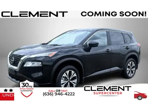 Black 2023 Nissan Rogue SV for sale in Saint Charles, MO