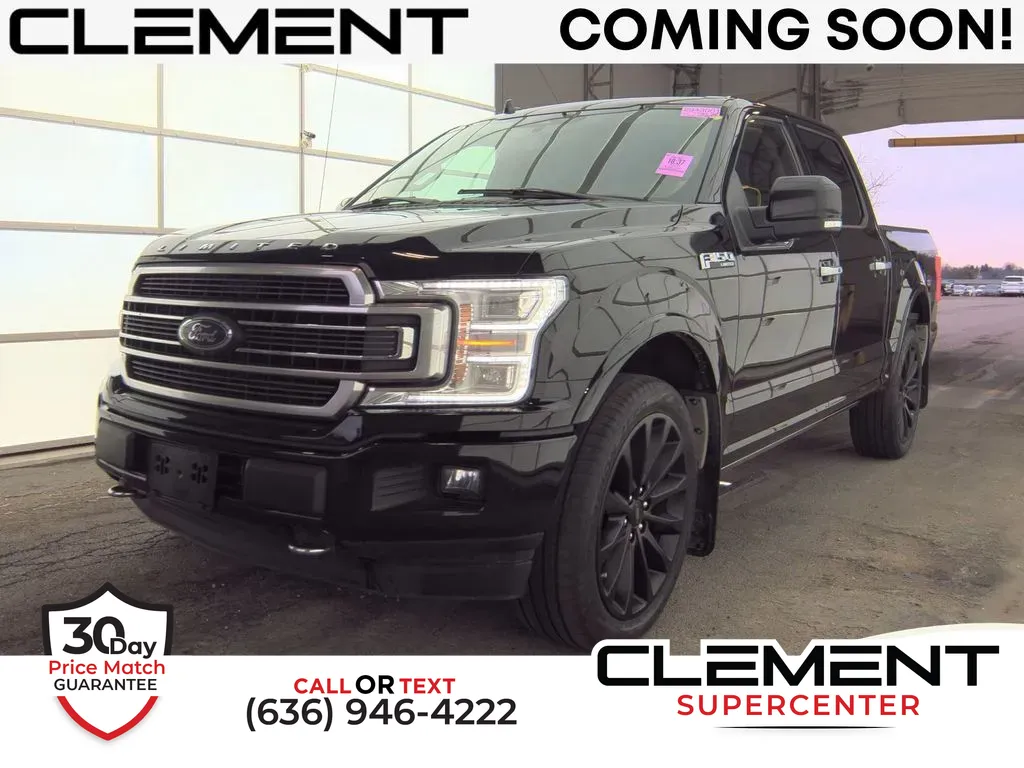 Black 2020 Ford F-150 Limited for sale in Saint Charles, MO