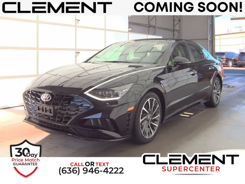 Black 2023 Hyundai Sonata Limited for sale in Saint Charles, MO