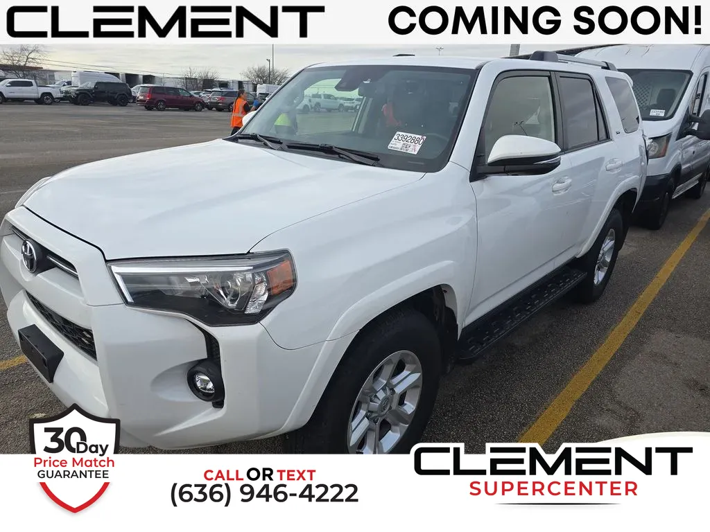 White 2024 Toyota 4Runner SR5 Premium for sale in Saint Charles, MO