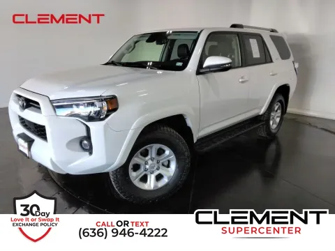 White 2024 Toyota 4Runner SR5 Premium for sale in Saint Charles, MO