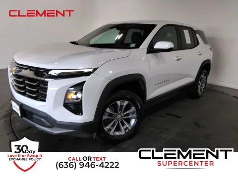 White 2025 Chevrolet Equinox LT for sale in Saint Charles, MO