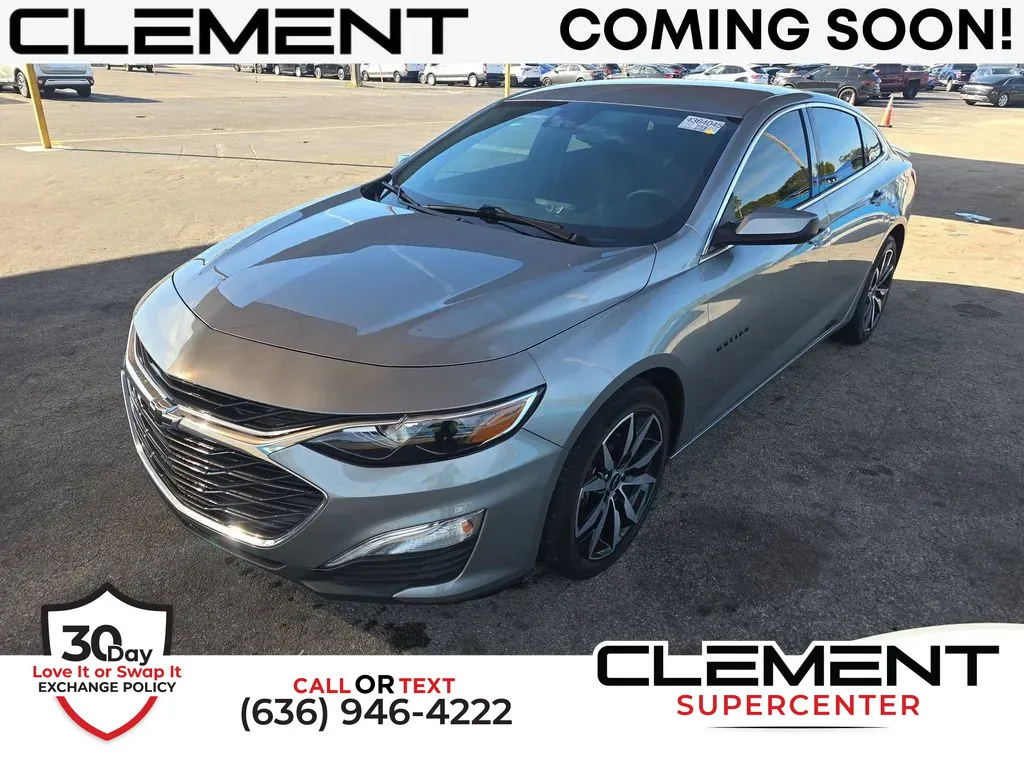 Gray 2024 Chevrolet Malibu RS for sale in Saint Charles, MO