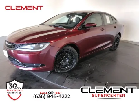 Red 2016 Chrysler 200 S for sale in Saint Charles, MO