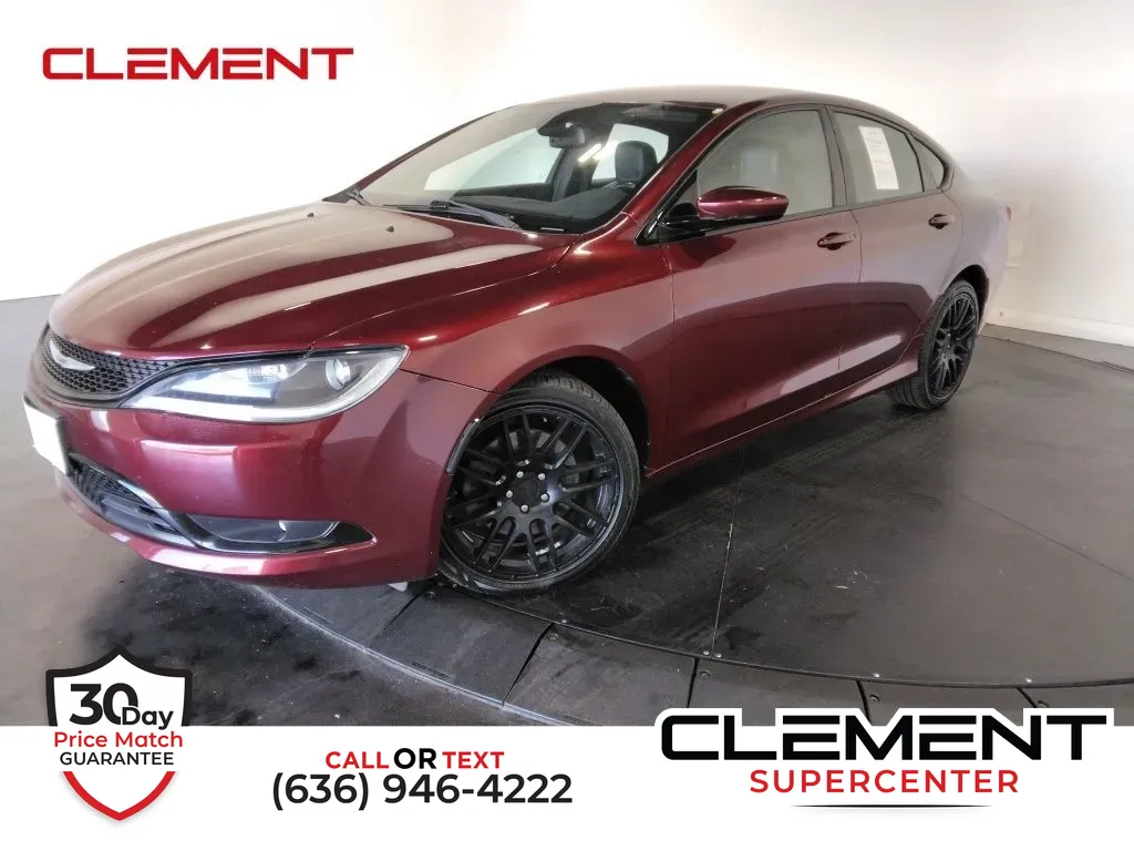 Red 2016 Chrysler 200 S for sale in Saint Charles, MO