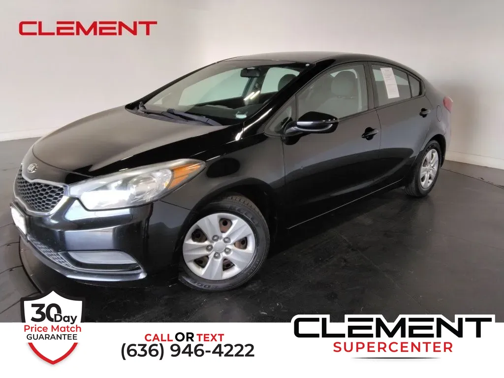 Black 2015 Kia Forte LX for sale in Saint Charles, MO