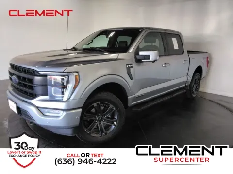 Silver 2021 Ford F-150 Lariat for sale in Saint Charles, MO