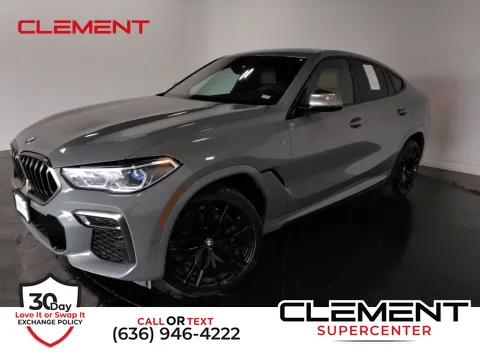 Gray 2022 BMW X6 M50i for sale in Saint Charles, MO