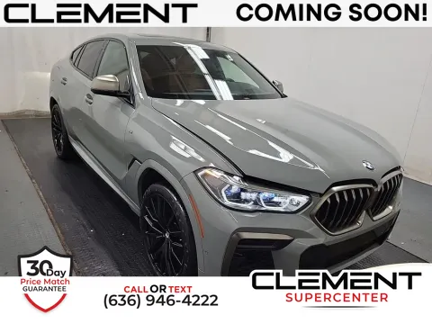 Gray 2022 BMW X6 M50i for sale in Saint Charles, MO