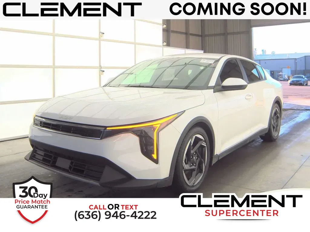 White 2025 Kia K4 EX for sale in Saint Charles, MO