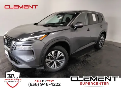 Gray 2023 Nissan Rogue SV for sale in Saint Charles, MO