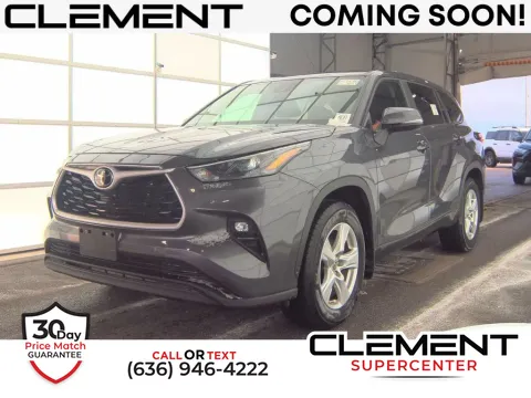 Red 2024 Toyota Highlander LE for sale in Saint Charles, MO