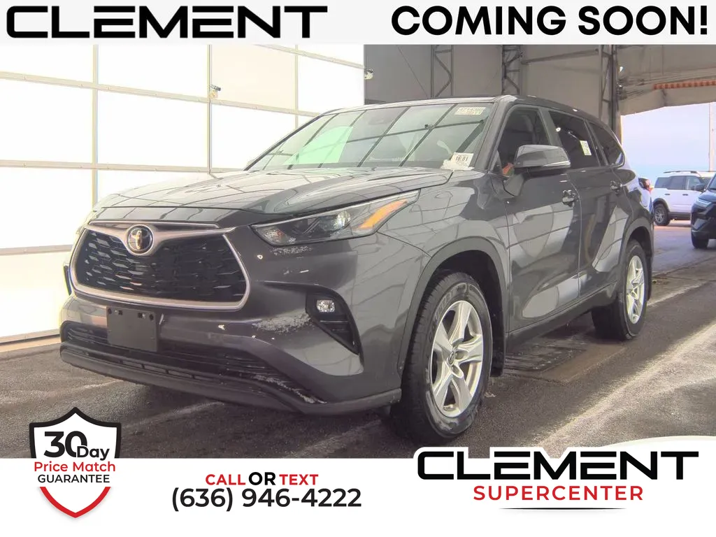 Red 2024 Toyota Highlander LE for sale in Saint Charles, MO