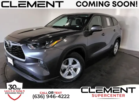 Red 2024 Toyota Highlander LE for sale in Saint Charles, MO