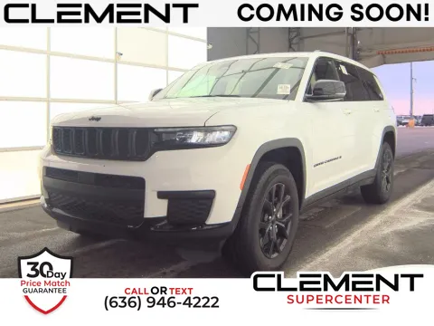White 2024 Jeep Grand Cherokee L Altitude for sale in Saint Charles, MO