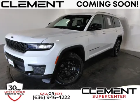 White 2024 Jeep Grand Cherokee L Altitude for sale in Saint Charles, MO