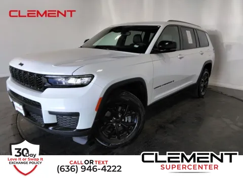 White 2024 Jeep Grand Cherokee L Altitude for sale in Saint Charles, MO