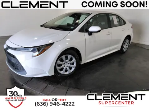 White 2020 Toyota Corolla LE for sale in Saint Charles, MO