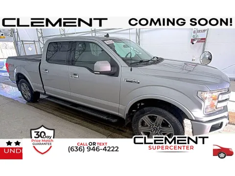 Silver 2020 Ford F-150 Lariat for sale in Saint Charles, MO