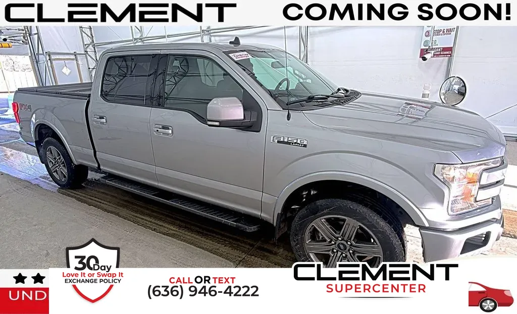 Silver 2020 Ford F-150 Lariat for sale in Saint Charles, MO