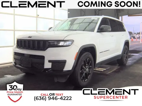 White 2024 Jeep Grand Cherokee L Altitude for sale in Saint Charles, MO