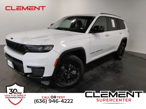 White 2024 Jeep Grand Cherokee L Altitude for sale in Saint Charles, MO