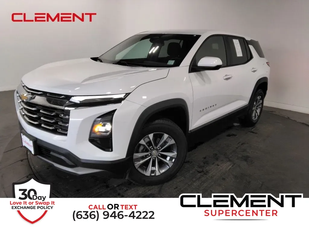 White 2025 Chevrolet Equinox LT for sale in Saint Charles, MO